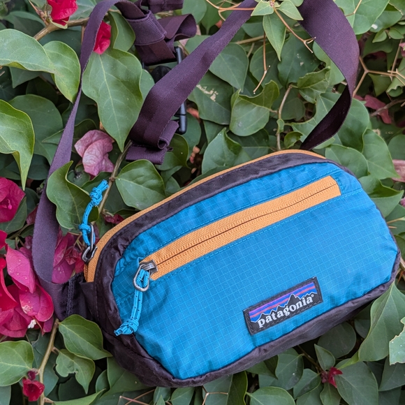 Patagonia Handbags - Patagonia Blue and Yellow Mini Bag